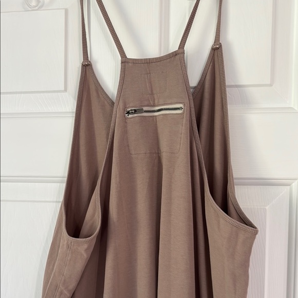 Free People Movement Mocha Latte Top Size Medium | NWOT Athleisure Lounge - Picture 5 of 7